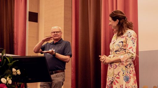 Johannes Förner, München und Prof. Dr. Barbara Eichhorst, Köln, Workshop "Patienten als Partner der Krebsforschung - Wie wird eine Studie geplant?", 28. DLH-Patientenkongress, Köln