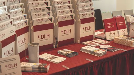 Infomaterial, DLH-Infostand, 28. DLH-Patientenkongress, Köln