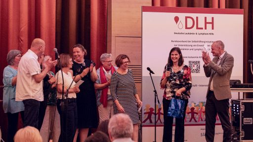 Musikalisches Dankeschön vom DLH-Vorstand und Geschäftsstelle an Dr. Ulrike Holtkamp für ihr fast 30-jähriges Engagement in der DLH